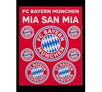 FC Bayern Lot de 2 autocollants Logo