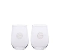 FC Bayern Lot de 2 verres à eau 0,4 l