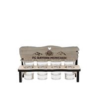 FC Bayern Munich I Banque de liqueurs à 4 I Incolore