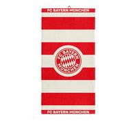 FC Bayern Serviette de bain 180 x 90 cm - rouge/blanc
