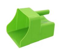FccsiKoa Pelle à Frrage En Plastique Mlé Polyvalent Pelle à Frrage Base Stable Facile à Ntoyer Cuillère Distribution Grain pr Agriculteurs, Vert