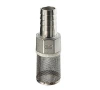 FCfpxwtz Filtre de Tuyau en Maille en Ligne en Acier Inoxydable | 25/33/38/40/50mm 1-1/4,1-1/2,2 pouces for l'irrigation du jardin, Aquarium, pompe(1 1/4 33mm)
