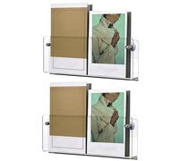 FCfpxwtz Porte-revues Mural en Acrylique | Transparent,80