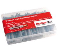Boite d'assortiment vis et chevilles (160Pcs) - FISCHER 513777