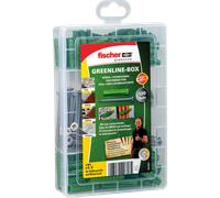 Fischer Boîte d'assortiment de chevilles Meister-Box Greenline SX + vis A2 Quantité 1