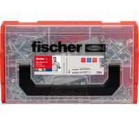 Fischer Vis pour panneaux d'aggloméré FixTainer PowerFast II SK TG/VG TX – 700 vis & 2 embouts