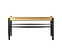 FDB Møbler Banc J163 Piano Oak black painted-nature