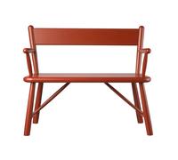 FDB Møbler Banc pour enfants P11 Beech red painted