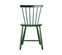 FDB Møbler Chaise J46 Beech bottle green painted