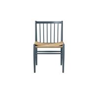 FDB Møbler Chaise J80 Beech blue grey painted-nature