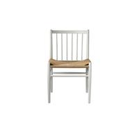 FDB Møbler Chaise J80 Beech white painted-nature