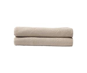 FDB Møbler Draps de bain R33 Kirkeby Lot de 2 Jour de pluie