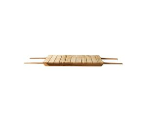 FDB Møbler Rallonge M4 Sammen Central Plate M2/M3 90x84 cm teak nature oiled