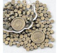 FDBTYJN Perles De Cire à Cacheter 100 Pièces/Ensemble Perles De Timbre De Sceau De Cire À Cacheter Rétro