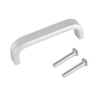 Fdit 4 pièces poignée de traction en alliage d'aluminium pour meubles de maison armoire à tiroirs armoire armoire commode matériel avec vis (64mm)