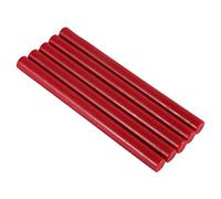 Fdit 5Pcs Bâtonnets De Cire à Cacheter Sceau Cachet Bâtis 10 Couleurs Manuscrit D'étanchéité pour Vintage Anniversaire De Mariage Cartes D'invitation (Rouge)
