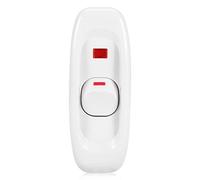 Fdit AC 250 V 10 A Inline On/Off Lampe de bureau avec interrupteur et témoin lumineux LED Emballage multiple socialme-eu(blanc)