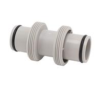 Fdit Adaptateur de Tuyau de Piscine, Connecteur de Tuyau de Piscine à Joint Droit de 1,5 Po à 1,5 Po Connecteur de Tuyau fileté de Piscine pour Aspirateurs de Piscine Intex