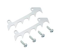 Fdit Aqur2020 2 pièces Kit de vis et de Chien d'abattage de Pointe de Pare-Chocs en métal pour MS170 MS180 MS210 MS250 Nouveau 017018021