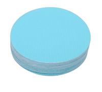 Fdit Autocollants de Douche Antidérapants 24 PEVA, Motifs à Minuscules Protubérances pour Baignoire, Escalier, Bateau (Blue)