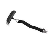 Fdit Balance à Bagages Numérique Balance Suspendue Numérique Portable Conception en Forme de T Écran rétroéclairé LCD Capacité de 50 Kg avec Test de Température pour