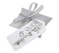 Fdit Boîte à Bonbons de Mariage, Paquet de 50, Cadeaux pour Invités de Mariage, avec étiquettes de Clés Vintage et Ouvre-bouteilles, Cadeau de Décoration de Fête