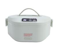 Fdit Boîte à Déjeuner électrique sans Fil, Chauffe-aliments Chauffant Réglable pour Bureau et école avec un Design Facile à Nettoyer (B)