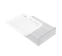 Fdit Boîte de Rangement Transparente Sous Bureau, Tiroir caché sans Perçage avec Plateau en Plastique ABS pour Bureau, école, Chambre, Cuisine (Chuchoter)