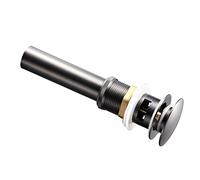 Fdit Bouchon pour Canalisation D'évier de Salle de Bains, Conception Anti-colmatage en Cuivre Antirouille pour la Maison 20x6.5cm 1 Pièce