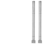 Fdit Brûleurs de Barbecue en Acier Inoxydable, Lot de 2 Tubes de Brûleur de Rechange pour Charbroil, Brinkman, Master Forge, Nexgrill