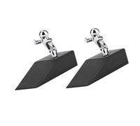 Fdit Cale de Butée de Porte Mignonne, Butée de Porte Décorative en Caoutchouc pour la Maison et le Bureau, Lestée pour la sécurité, 2 Pièces