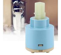Fdit Cartouche à Disque en Céramique Quart de Tour, Remplacement du Noyau de Valve de Robinet ABS 35 Mm 40 Mm, Cartouche de Robinet à économie D'eau Anti-fuite pour la Réparation de (ABS)