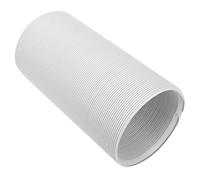Fdit Climatiseur Portable Tuyau D'échappement Universel PP Pliable Extensible dans Le Sens Inverse des Aiguilles d'une Montre Tuyau D'aération CCW Filetage 3 Mètres de Long (130 mm de diamètre)