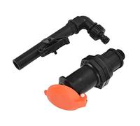 Fdit Connecteur D'admission d'eau de Tuyau G3/4 Filetage Mâle, Vanne à Raccord Rapide, Tuyau en Plastique, Raccord Rapide, avec Joint Anti-Fuite, pour Jardin, Pelouse,