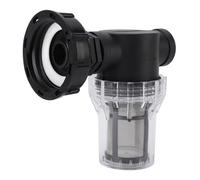 Fdit Connecteur de Filtre Adaptateur de Réservoir IBC avec Conception Scellée à Grand Débit, pour Tuyau D'arrosage et Filtration (S60x6 vers G3/4 Femelle)