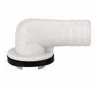 Fdit Connecteur de Sortie de Vidange de Climatiseur d'ange Droit Connecteur de Tuyau de Vidange Outil de Drainage de Climatisation pour Le Drainage des Eaux Usées