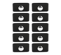 Fdit Connecteur de Tapis de Grille, Clip de Jonction de Panneau de Clôture en Acier Inoxydable pour Double Treillis Métallique, Ajustement Universel 50x25 Mm pour Enclos pour Animaux