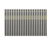 Fdit Crayons Graphite 24 Pièces, Ensemble de Dessin 8B-2H (10B) | Crayons à croquis professionnels, poignée ergonomique hexagonale, gomme pétrie et taille-crayon inclus, fournitures