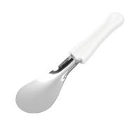 Fdit Cuillère à Glace en Acier Inoxydable 304, Pelle pour Buffet Dessert (WHITE)