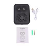 Fdit Dissuasif Ultrasonique Anti-Chien Rechargeable, 15 Mètres, 3 Modes | Technologie sonore sécurisée, portée de 50 pieds, détection automatique des aboiements, batterie 1200mAh rechargeable,