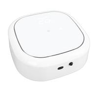 Fdit Distributeur de Savon sans Contact Automatique, Rechargeable par USB, Montage Mural, 500ml, Mousse, étanche, pour Usage Domestique et Commercial