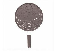 Fdit Écran Anti-éclaboussures en Silicone avec Poignée, 2 Pièces de Protection contre la Graisse de qualité Alimentaire pour Poêles et Casseroles, Ajustement Universel pour Poêle à (M)