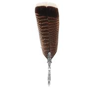 Fdit Ensemble de Stylos Plume, Kit de Calligraphie en Alliage de Zinc avec 5 Plumes pour L'art (Tapez 7)