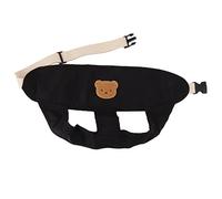 Fdit Harnais de Chaise pour bébé, Sangle de sécurité D'alimentation pour bébé Douce et Respirante Réglable en Longueur avec Mécanisme de Verrouillage sécurisé pour Chaises Hautes et (BLACK)