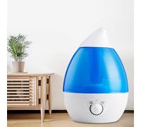 Fdit Humidificateur D'aromathérapie avec Lumière Colorée, Forte Production de Vapeur 300 Ml/h pour Chambre à Coucher Bureau Maison 2,6 L (BLUE)
