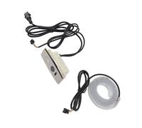Fdit Interrupteur pour canapé électrique Inclinable, Prise Droite à 5 Broches avec Contrôle LED et Sortie USB, pour Installation Facile