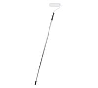 Fdit Jeu de Rouleaux à Peinture avec Tige Réglable en Acier Inoxydable, Fournitures de Peinture Faciles pour la Maison, 3 Couvercles et 5 Rallonges