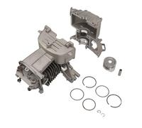 Fdit Kit D'assemblage de Piston Cylindre 39 Mm, Jeu D'anneaux D'axe de Piston pour Débroussailleuse GX35 GX35NT HHT35S UMK435 GX35NTS3, Pièces de Rechange avec Matériau en Aluminium