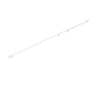 Fdit Kit de Mât de Drapeau en Acier Inoxydable de 6 Pieds, Fixation Murale Réglable, pour Patios de Maison, Conception Résistante aux Intempéries (White)