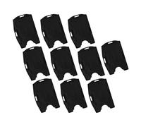 Fdit Lot de 10 Porte-Cartes d'identité, Double Fentes pour Cartes, Porte-badge Horizontal et Vertical en PP 9,4 X 6,3 Cm pour Carte d'identité de Travail, Laissez-passer de Transport, (10PCS)